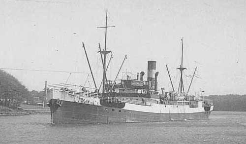 Photograph of the S.S.Larpool from uboat.net