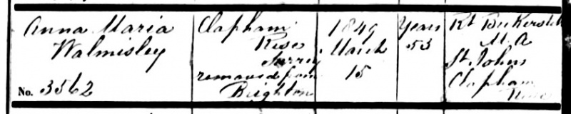 File:Death Anna Maria Walmisley 15 March 1849.jpg
