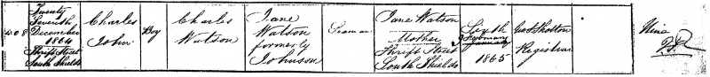 File:Birth Certificate Charles John Watson.jpg